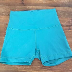 Lululemon Aqua Blue 2” shorts